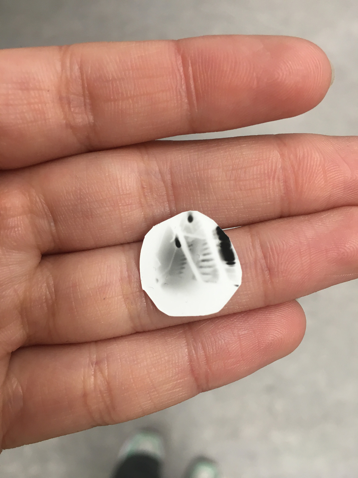 PINHOLE CAMERA RING — Copper Pinhole Camera Ring, Silver Gelatin Photographs